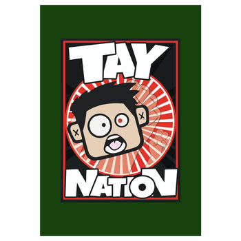MasterTay - Tay Nation Kunstdruck grün