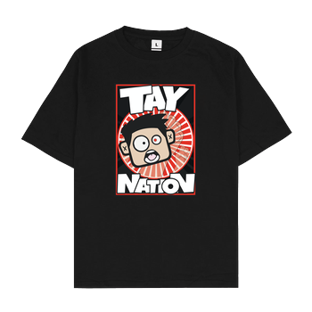 MasterTay - Tay Nation Oversize T-Shirt - Schwarz