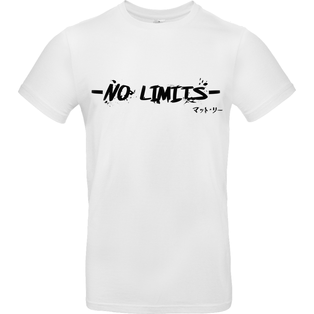 Matt Lee Matt Lee - No Limits T-Shirt B&C EXACT 190 - Weiß