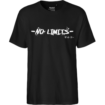 Matt Lee - No Limits Fairtrade T-Shirt - schwarz