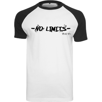 Matt Lee - No Limits Raglan-Shirt weiß