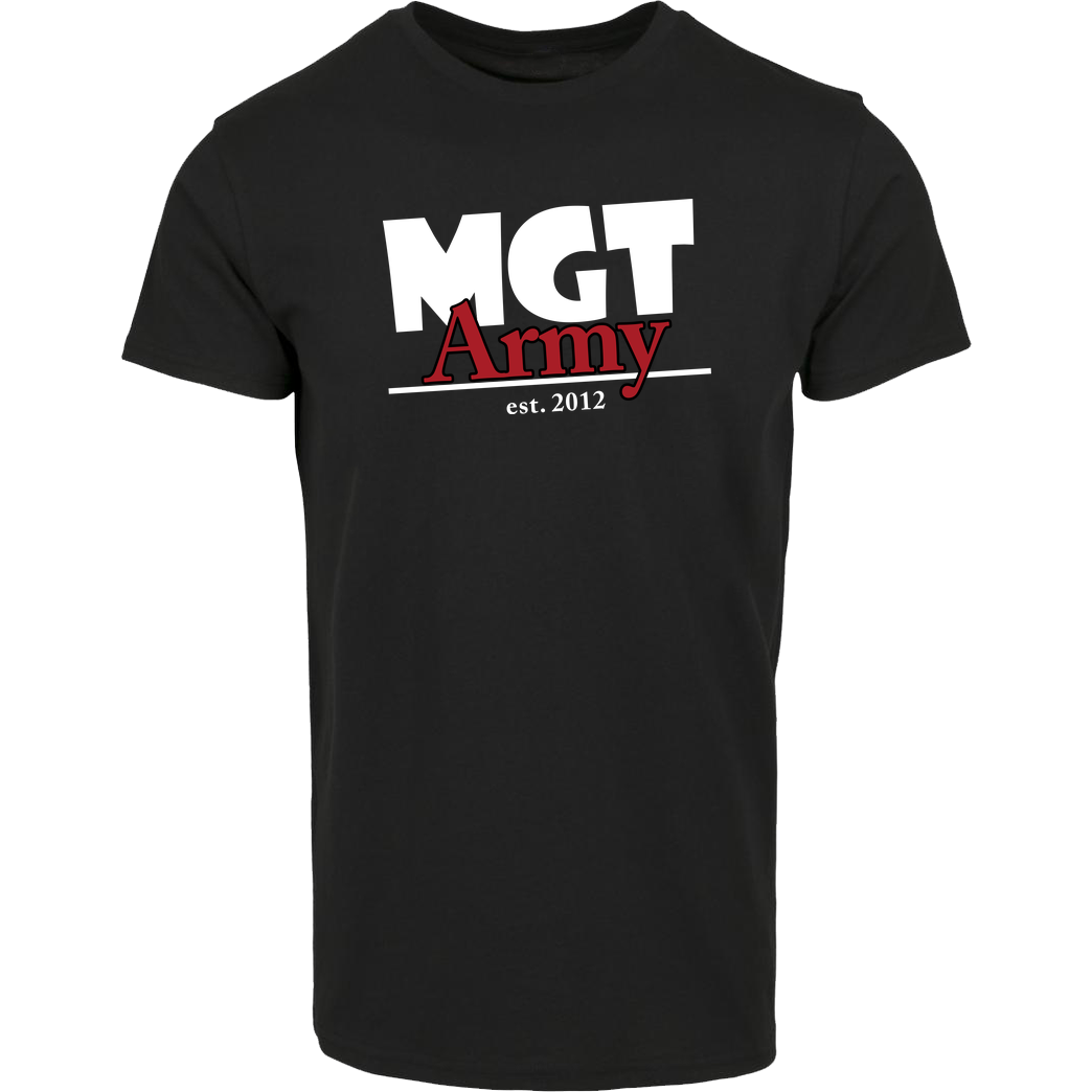 MaxGamingTV MaxGamingTV - MGT Army T-Shirt Hausmarke T-Shirt  - Schwarz