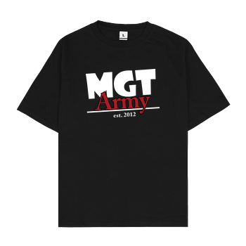 MaxGamingTV - MGT Army Oversize T-Shirt - Schwarz