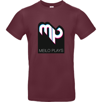 MeiloPlays - Logo B&C EXACT 190 - Bordeaux