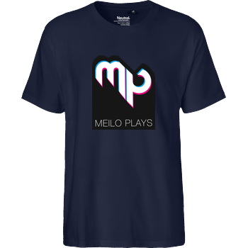 MeiloPlays - Logo Fairtrade T-Shirt - navy