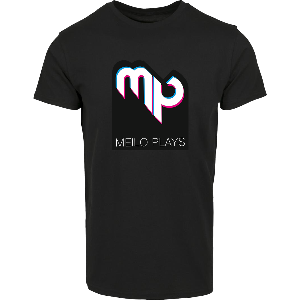 MeiloPlays MeiloPlays - Logo T-Shirt Hausmarke T-Shirt  - Schwarz