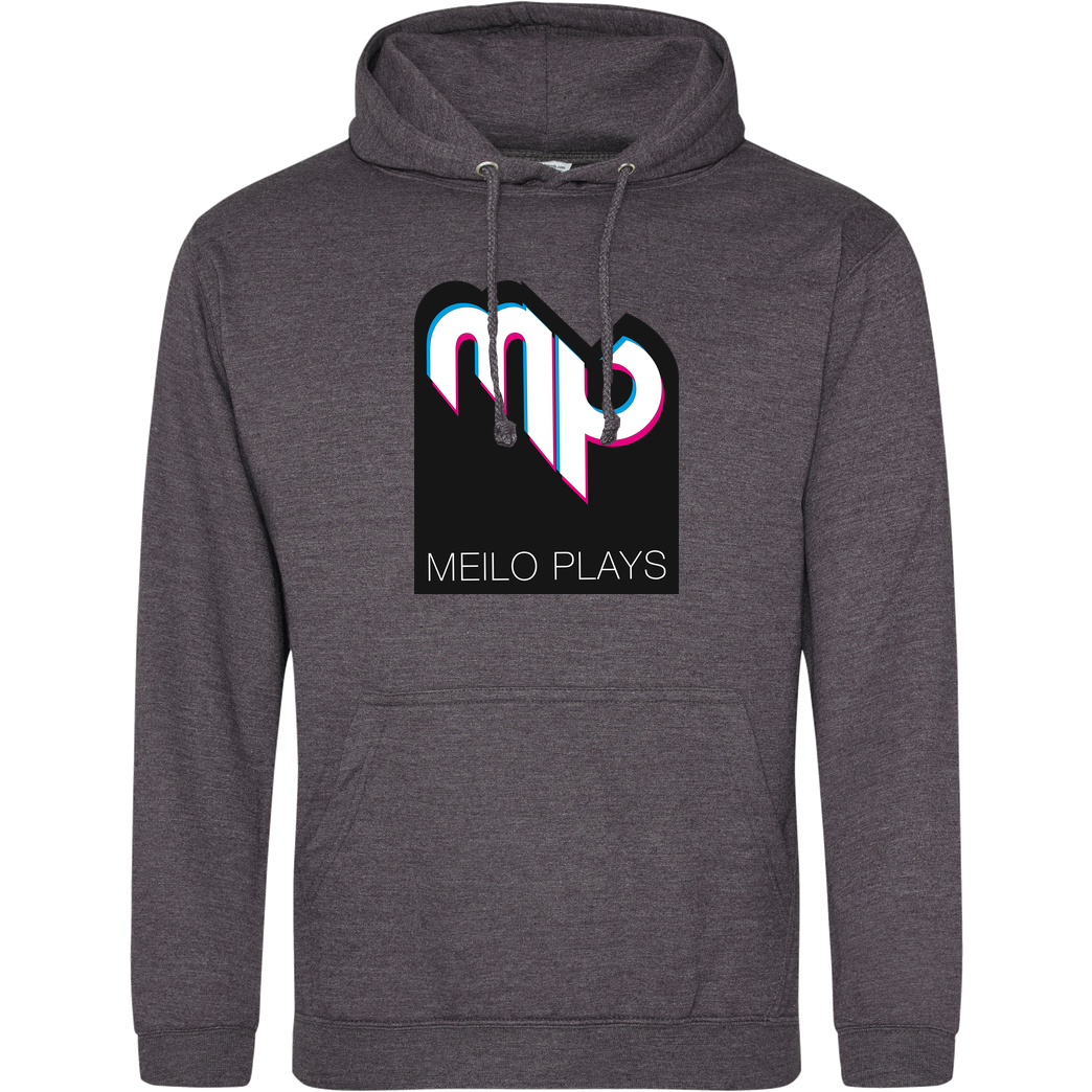 MeiloPlays MeiloPlays - Logo Sweatshirt JH Hoodie - Dark heather grey