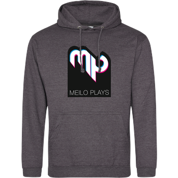 MeiloPlays - Logo JH Hoodie - Dark heather grey