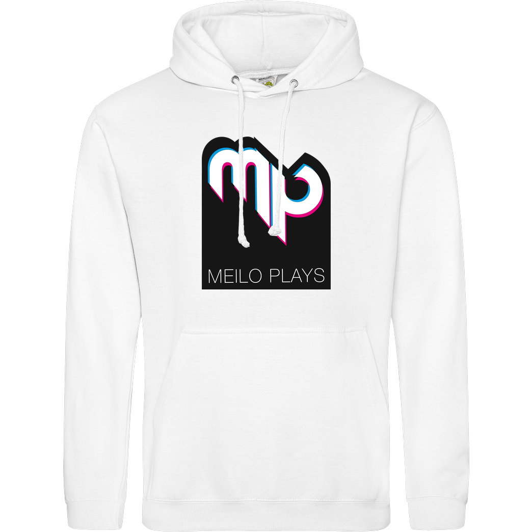 MeiloPlays MeiloPlays - Logo Sweatshirt JH Hoodie - Weiß