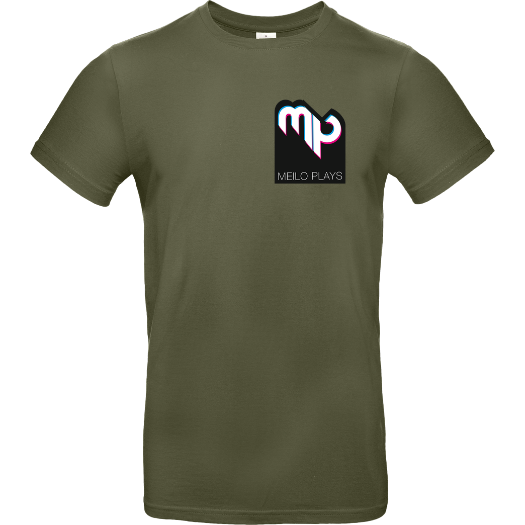MeiloPlays MeiloPlays - Logo Pocket T-Shirt B&C EXACT 190 - Khaki