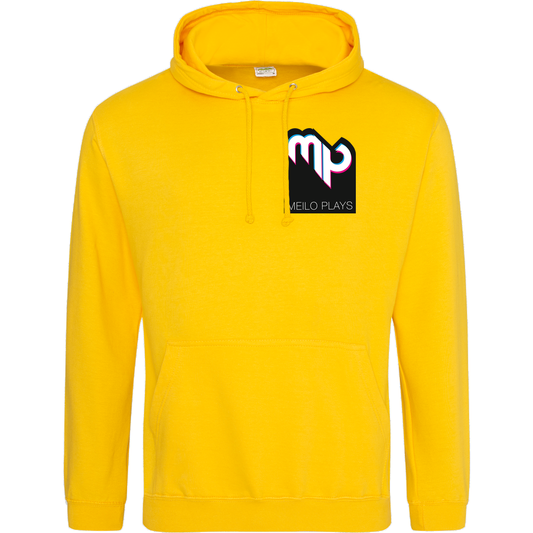 MeiloPlays MeiloPlays - Logo Pocket Sweatshirt JH Hoodie - Gelb
