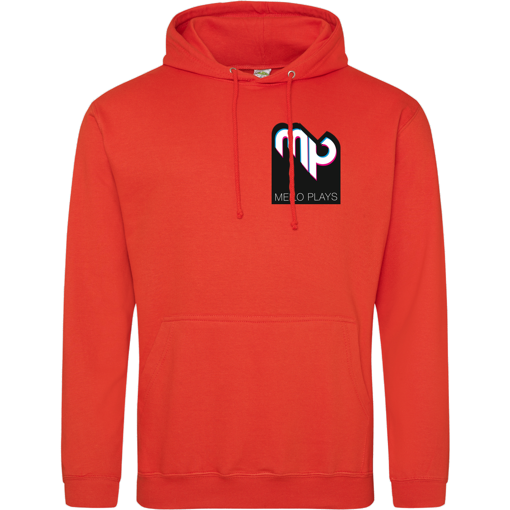 MeiloPlays MeiloPlays - Logo Pocket Sweatshirt JH Hoodie - Orange
