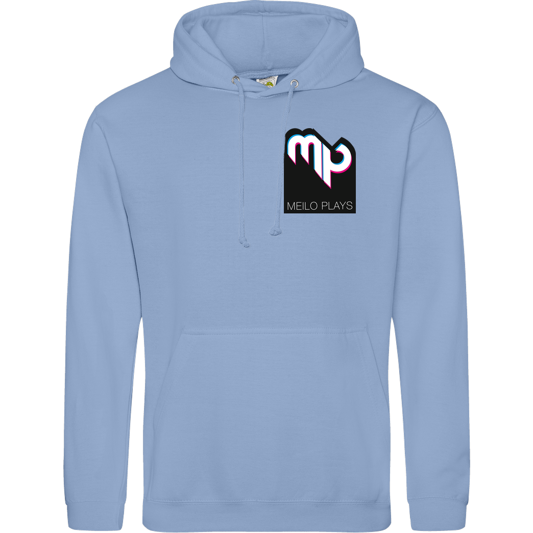MeiloPlays MeiloPlays - Logo Pocket Sweatshirt JH Hoodie - Hellblau
