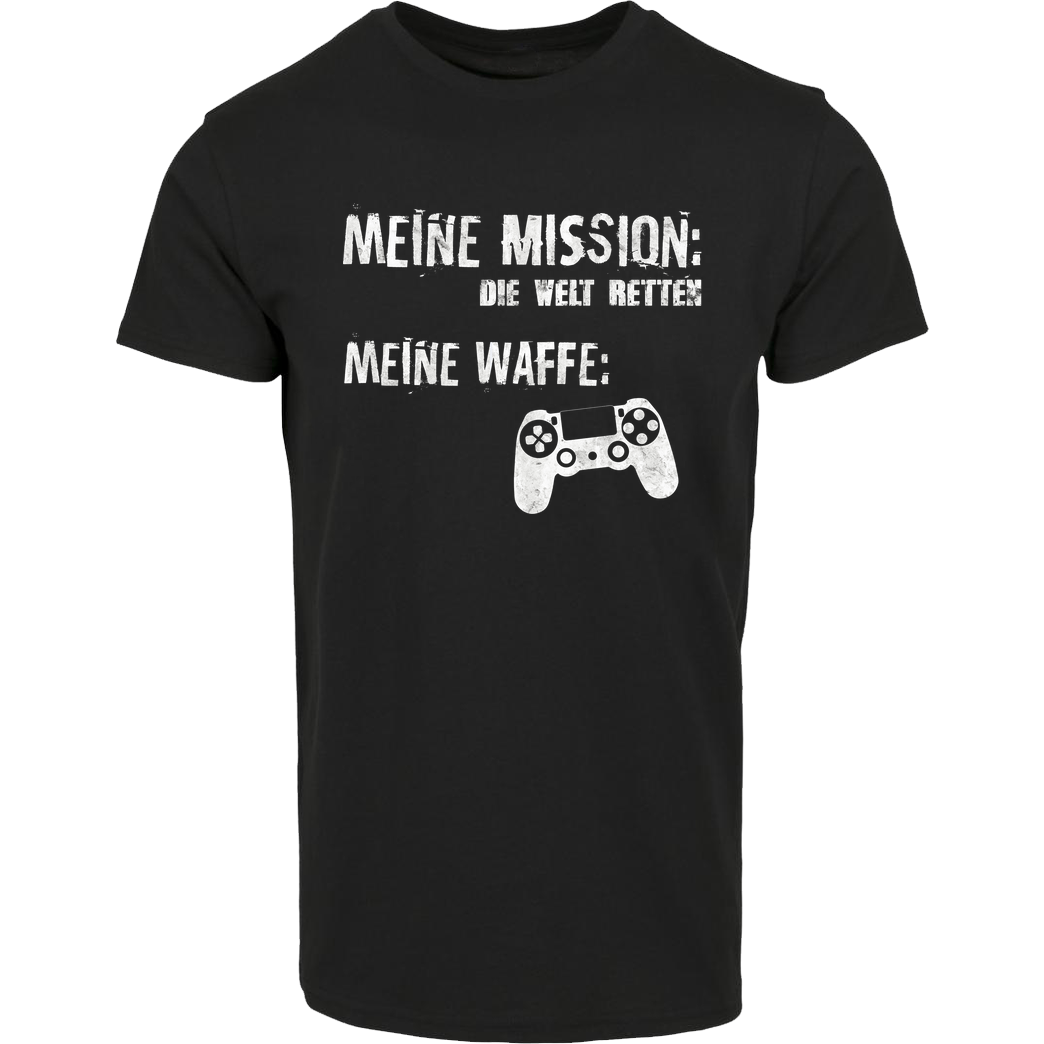 bjin94 Meine Mission v1 T-Shirt Hausmarke T-Shirt  - Schwarz