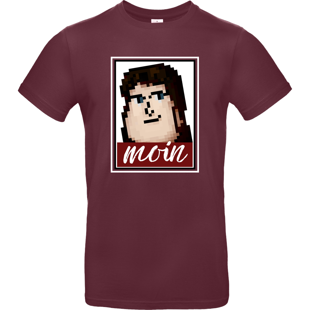 Miamouz Mia - Lenny Moin T-Shirt B&C EXACT 190 - Bordeaux