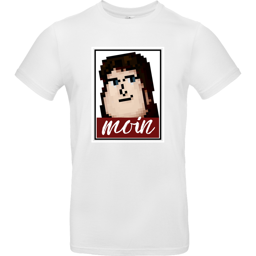 Miamouz Mia - Lenny Moin T-Shirt B&C EXACT 190 - Weiß