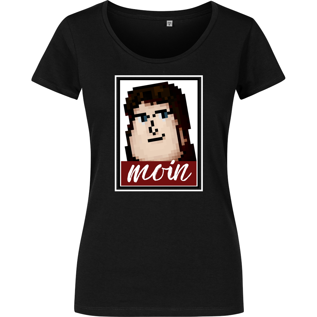 Miamouz Mia - Lenny Moin T-Shirt Damenshirt schwarz