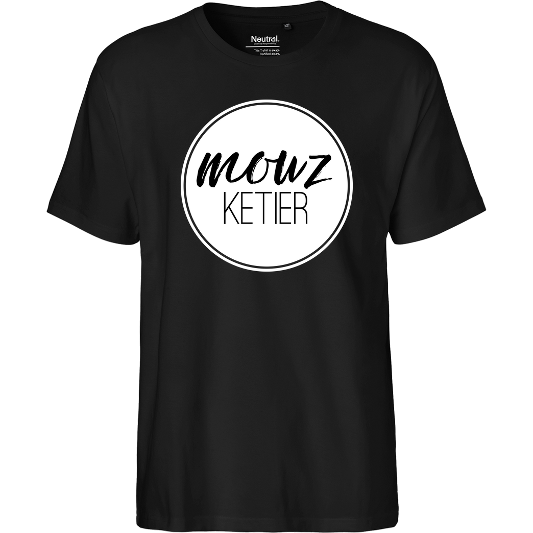 Miamouz Mia - Mouzketier im Kreis T-Shirt Fairtrade T-Shirt - schwarz