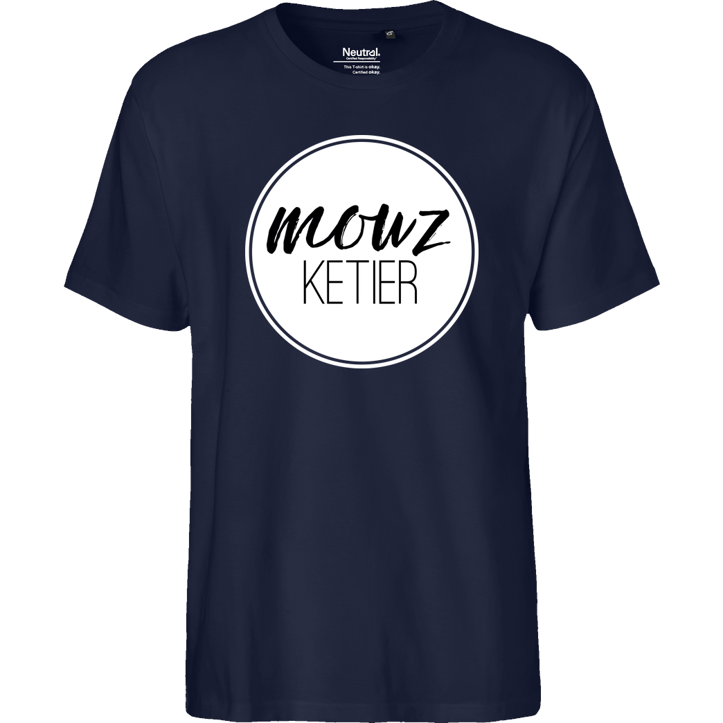 Miamouz Mia - Mouzketier im Kreis T-Shirt Fairtrade T-Shirt - navy