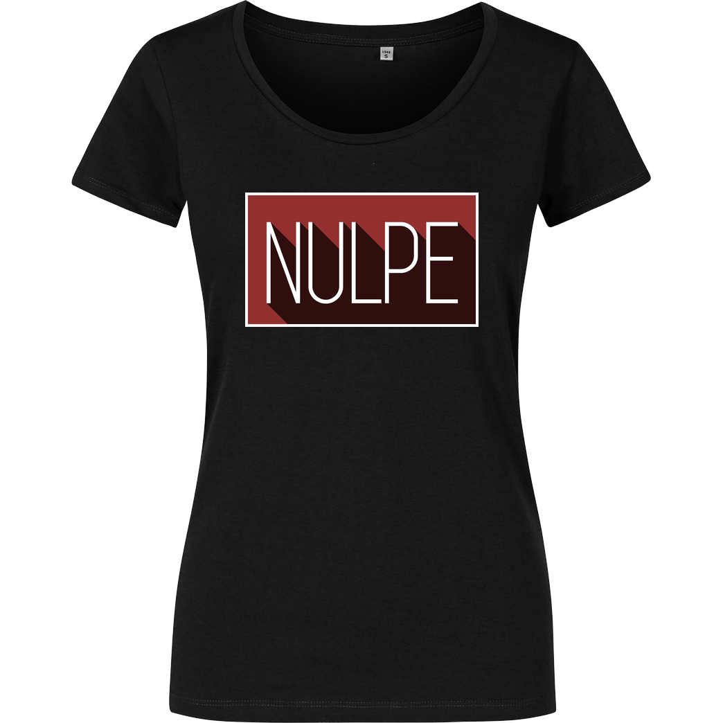 Miamouz Mia - Nulpe mit Schatten T-Shirt Damenshirt schwarz