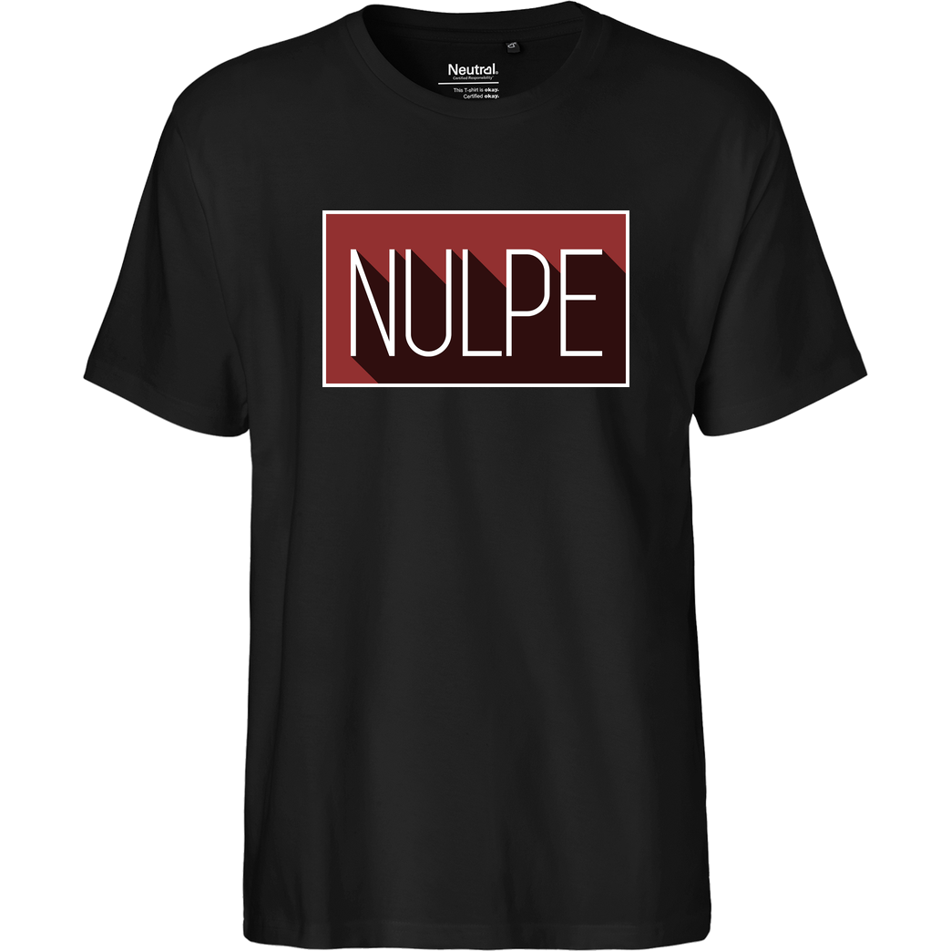 Miamouz Mia - Nulpe mit Schatten T-Shirt Fairtrade T-Shirt - schwarz