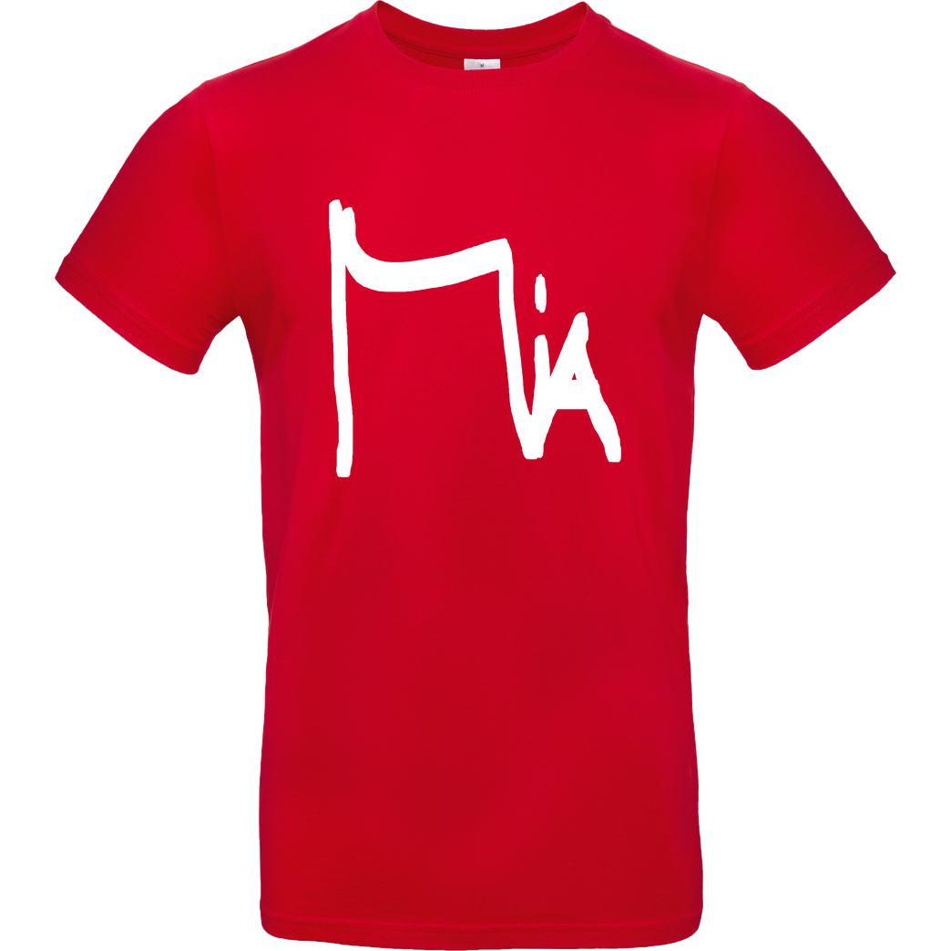 Miamouz Miamouz - Unterschrift T-Shirt B&C EXACT 190 - Rot