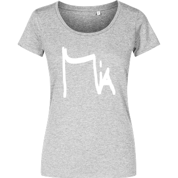 Miamouz - Unterschrift Damenshirt heather grey