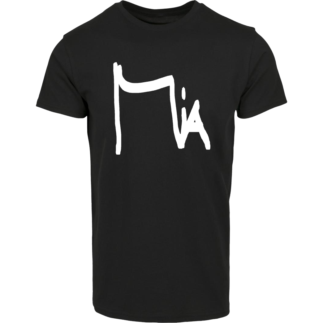 Miamouz Miamouz - Unterschrift T-Shirt Hausmarke T-Shirt  - Schwarz