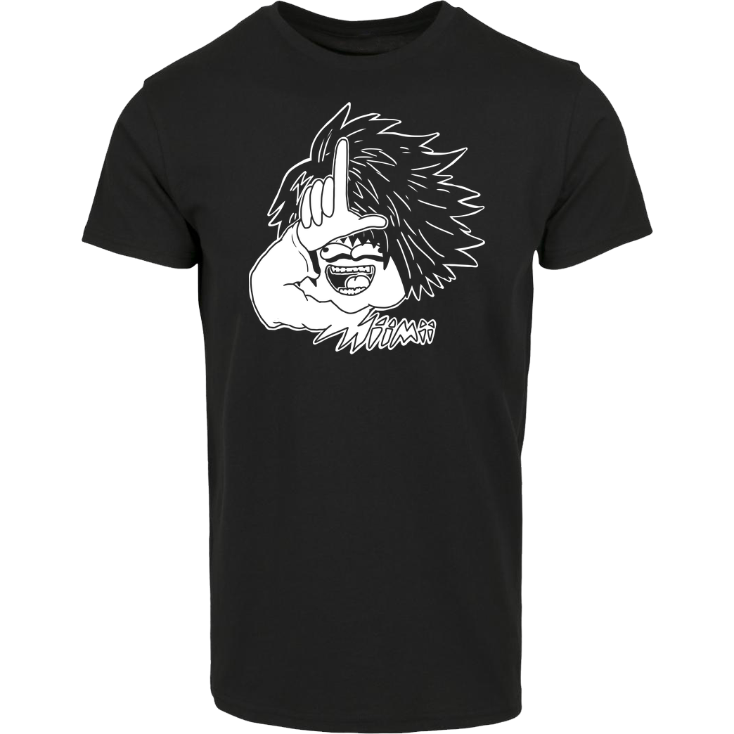 Mii Mii MiiMii - Deathnote T-Shirt Hausmarke T-Shirt  - Schwarz