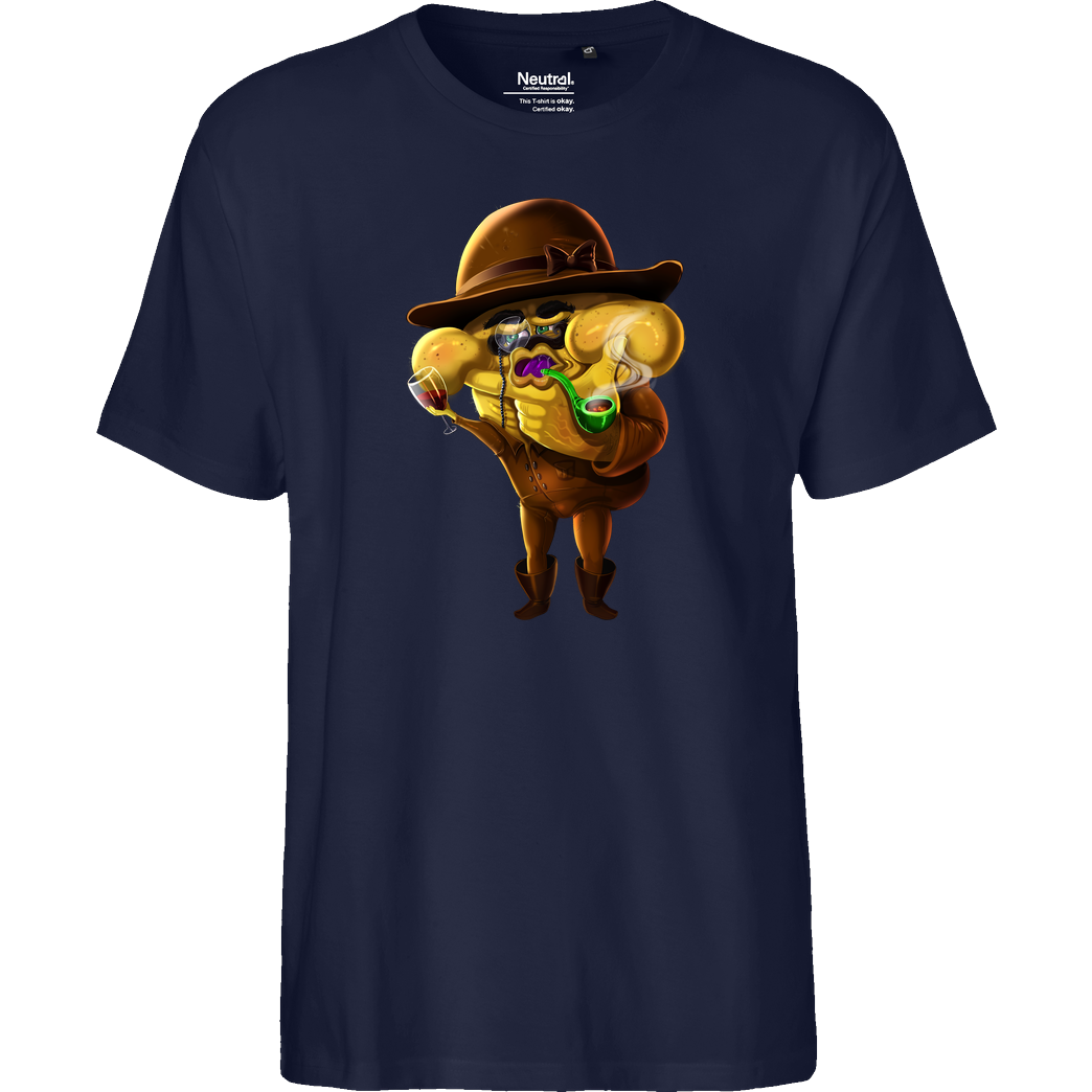 Mii Mii MiiMii - Detektiv T-Shirt Fairtrade T-Shirt - navy