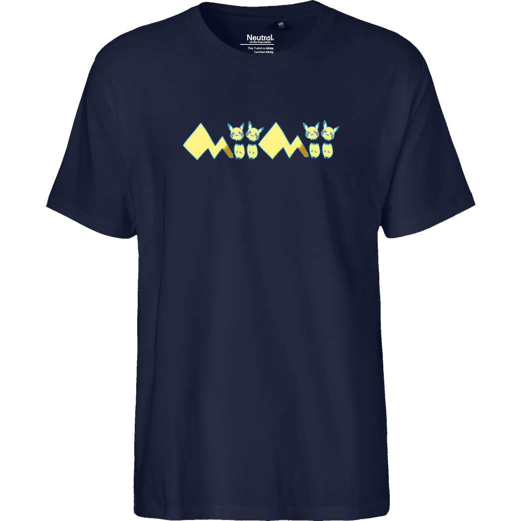 Mii Mii MiiMii - Pika T-Shirt Fairtrade T-Shirt - navy