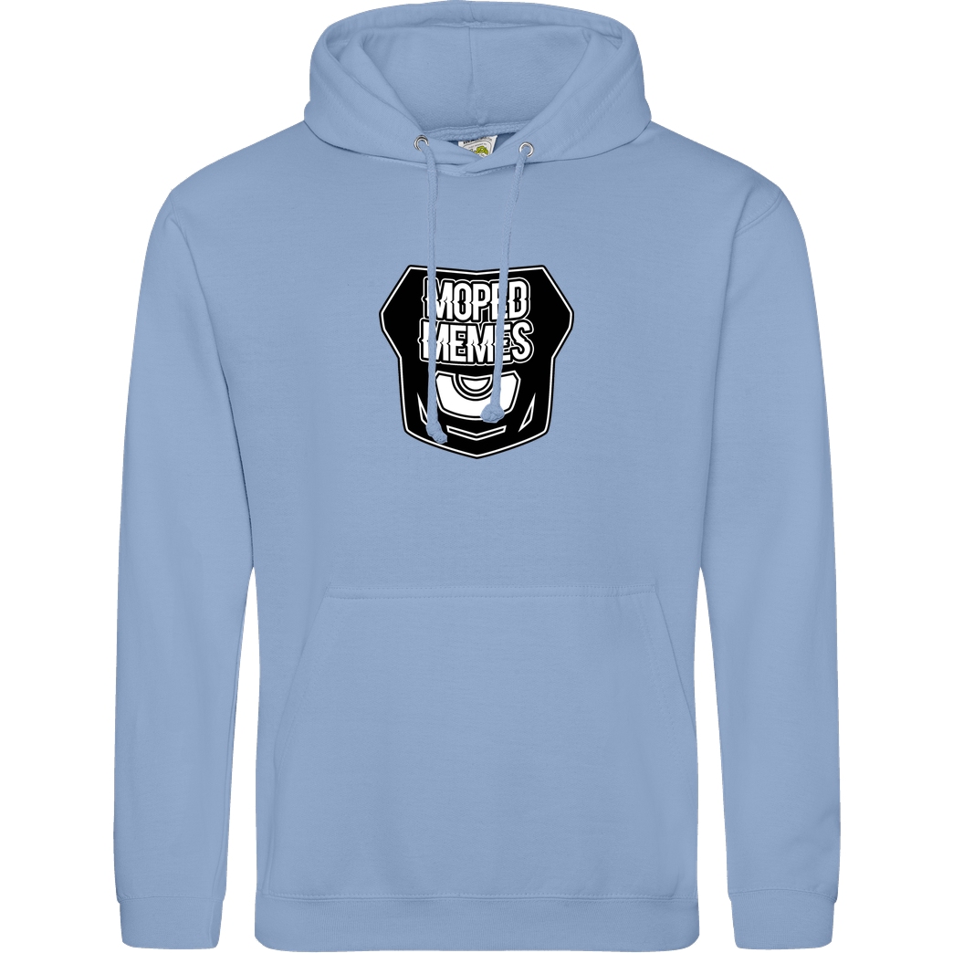 MOPEDMEMMES Mopedmemes - Logo Sweatshirt JH Hoodie - Hellblau
