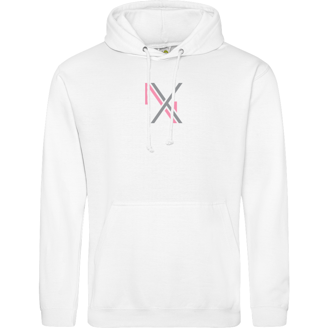 Nanaxyda Nanaxyda - NX (Rosa) Sweatshirt JH Hoodie - Weiß