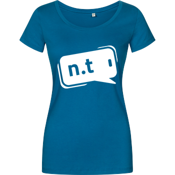 neuland.tips - Logo Damenshirt petrol
