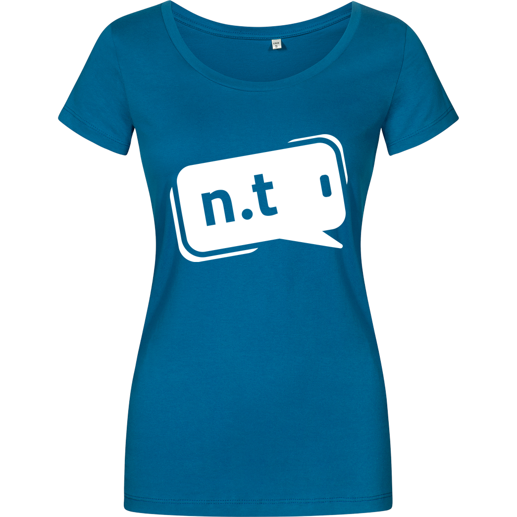 neuland.tips neuland.tips - Logo T-Shirt Damenshirt petrol