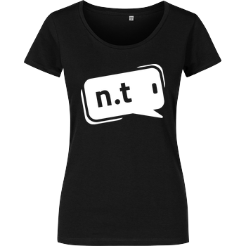 neuland.tips - Logo Damenshirt schwarz