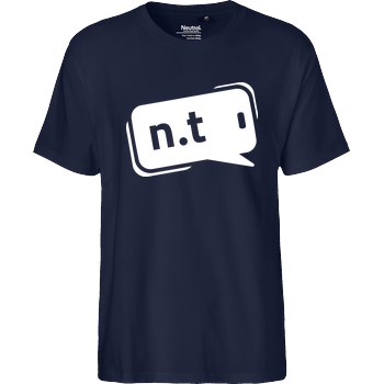 neuland.tips - Logo Fairtrade T-Shirt - navy