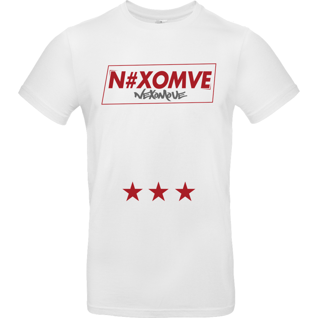 nexotekHD NexotekHD - Nexomove T-Shirt B&C EXACT 190 - Weiß