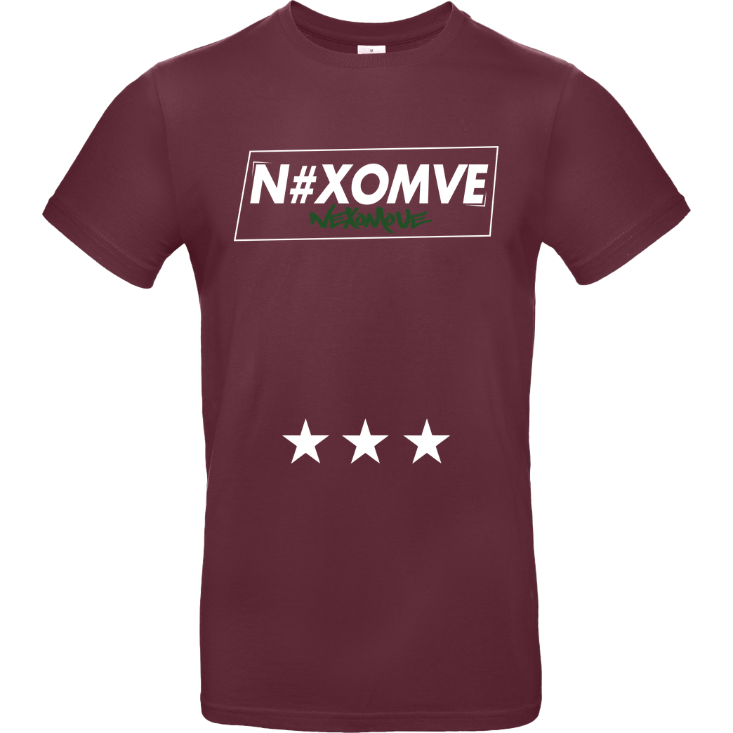 nexotekHD NexotekHD - Nexomove T-Shirt B&C EXACT 190 - Bordeaux
