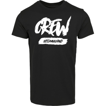 NoHandGaming - Crew-Shirt - TeamNoHand Hausmarke T-Shirt  - Schwarz