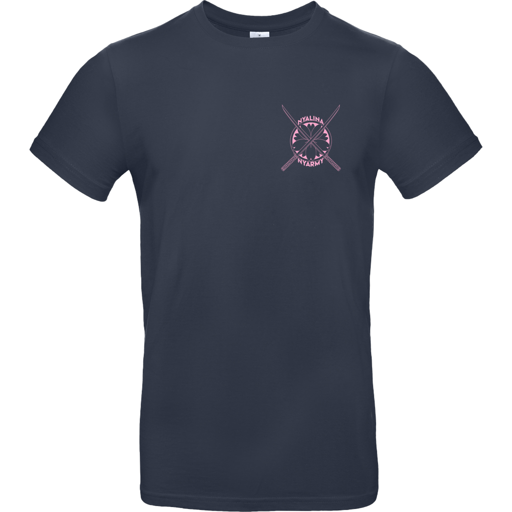 Nyalina Nyalina - Katana pink T-Shirt B&C EXACT 190 - Navy