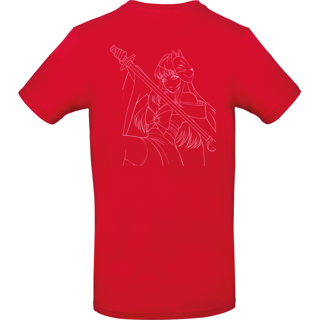 Nyalina Nyalina - Katana pink T-Shirt B&C EXACT 190 - Rot