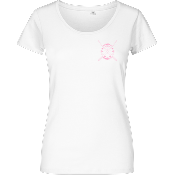 Nyalina - Katana pink Damenshirt weiss