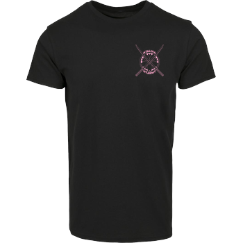 Nyalina - Katana pink Hausmarke T-Shirt  - Schwarz