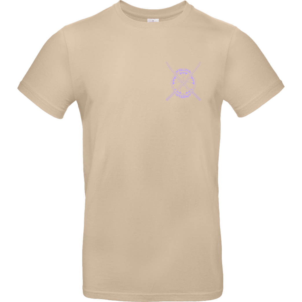 Nyalina Nyalina - Kunai purple T-Shirt B&C EXACT 190 - Sand