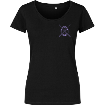 Nyalina - Kunai purple Damenshirt schwarz