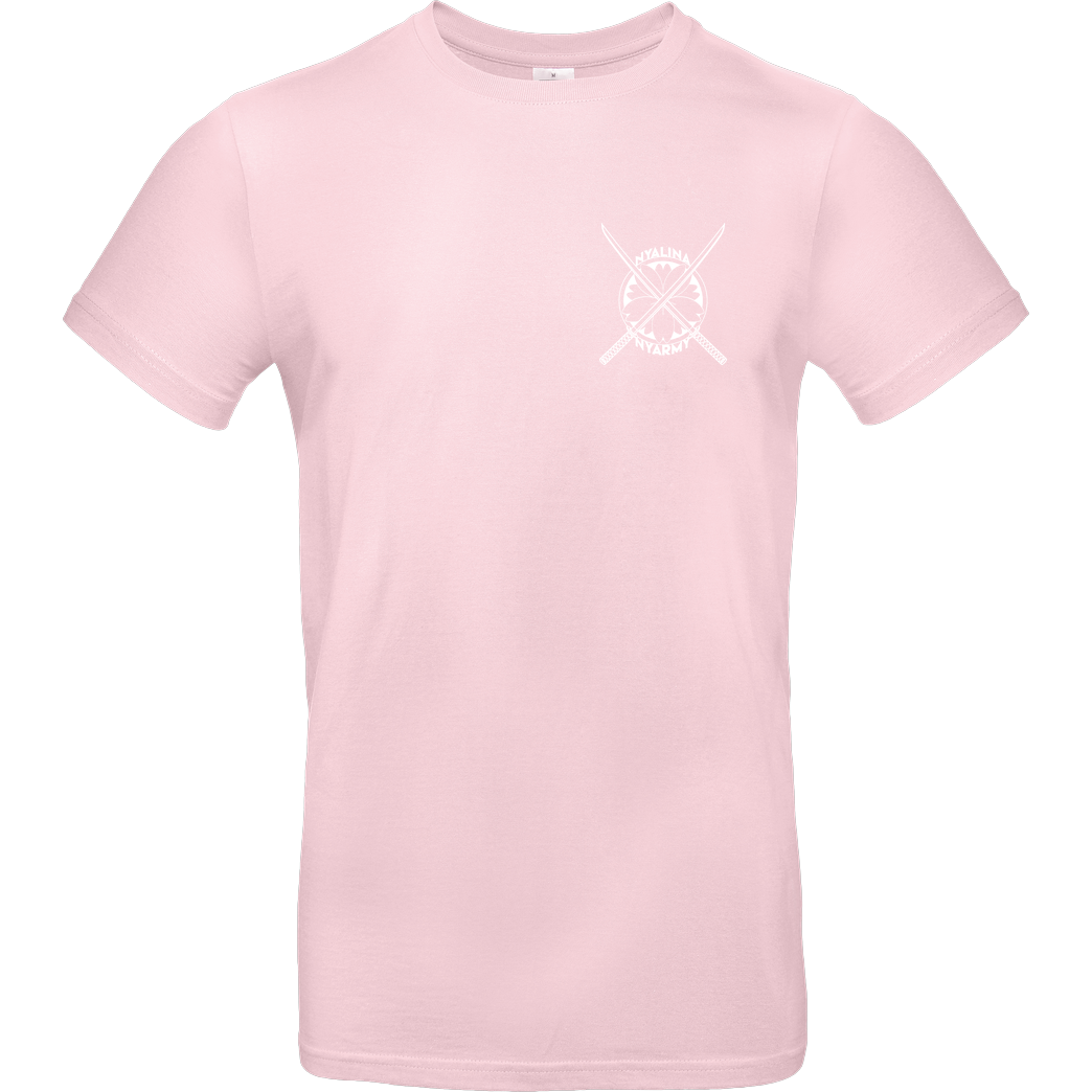 Nyalina Nyalina - Kunai white T-Shirt B&C EXACT 190 - Rosa