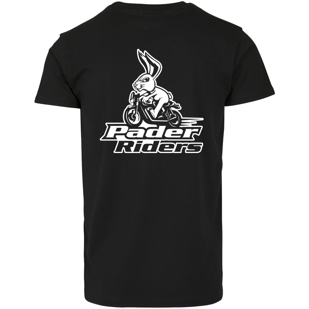 PaderRiders PaderRiders - Bunny T-Shirt Hausmarke T-Shirt  - Schwarz