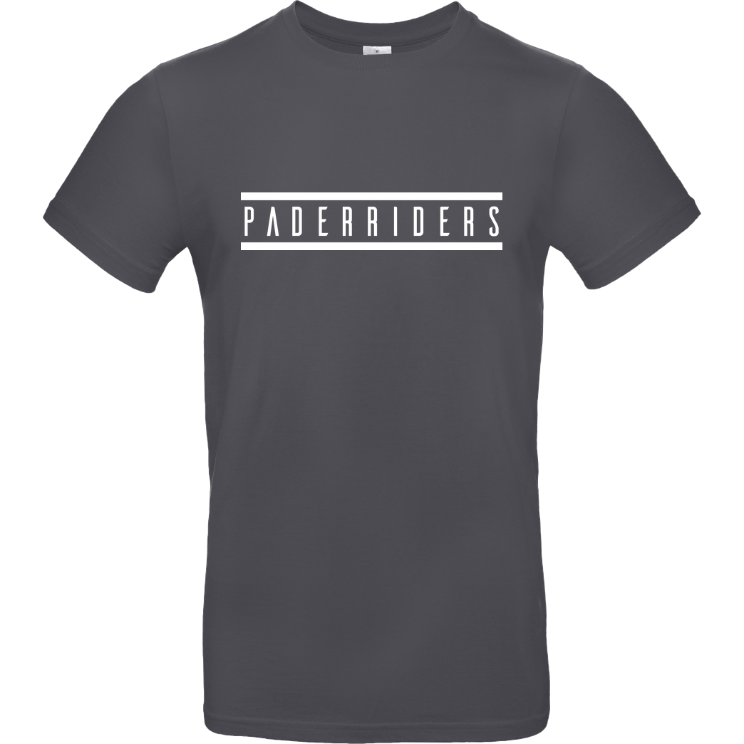 PaderRiders PaderRiders - Logo T-Shirt B&C EXACT 190 - Dark Grey