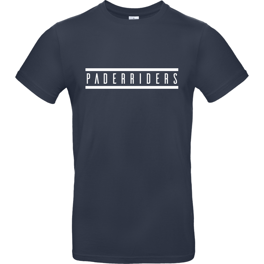 PaderRiders PaderRiders - Logo T-Shirt B&C EXACT 190 - Navy